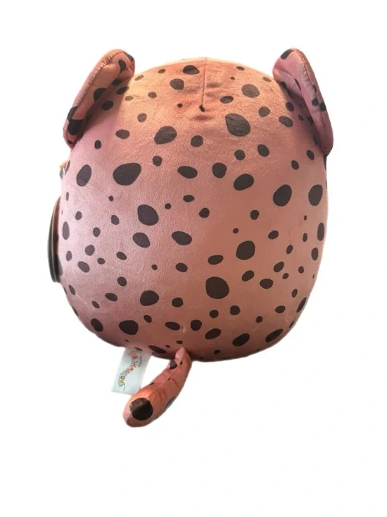 Squishmallows Nya Pink Spotted Leopard Plush with Cream Belly 12” - Picture 3 of 10
